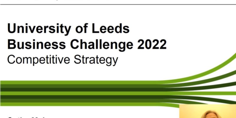 university of leeds business plan competition